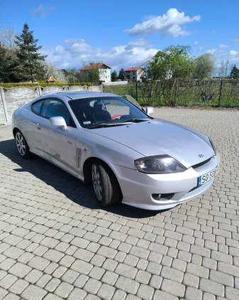 śląskie Hyundai Coupe cena 13500 przebieg: 129000, rok produkcji 2005 z Oleśnica